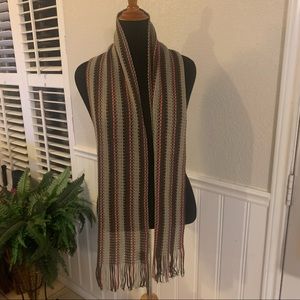 Handmade knit winter  lightweight fall/ winter scarf